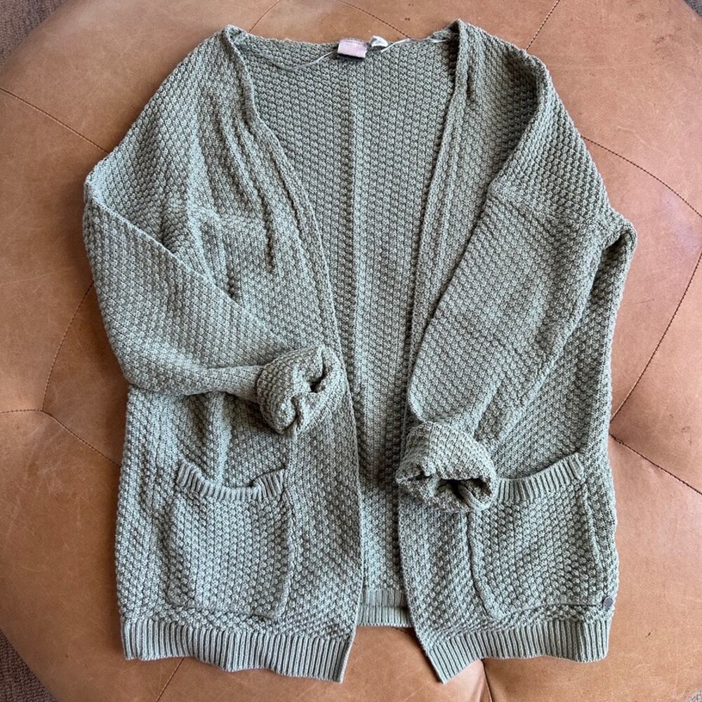 Cotton Knit Beach Cardigan Coastal Soft Girl Summer Layer Sweater Women S Roxy
